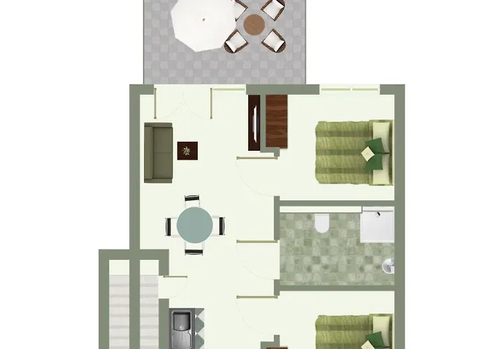 Апартаменты Strandhaus 2 Eg *